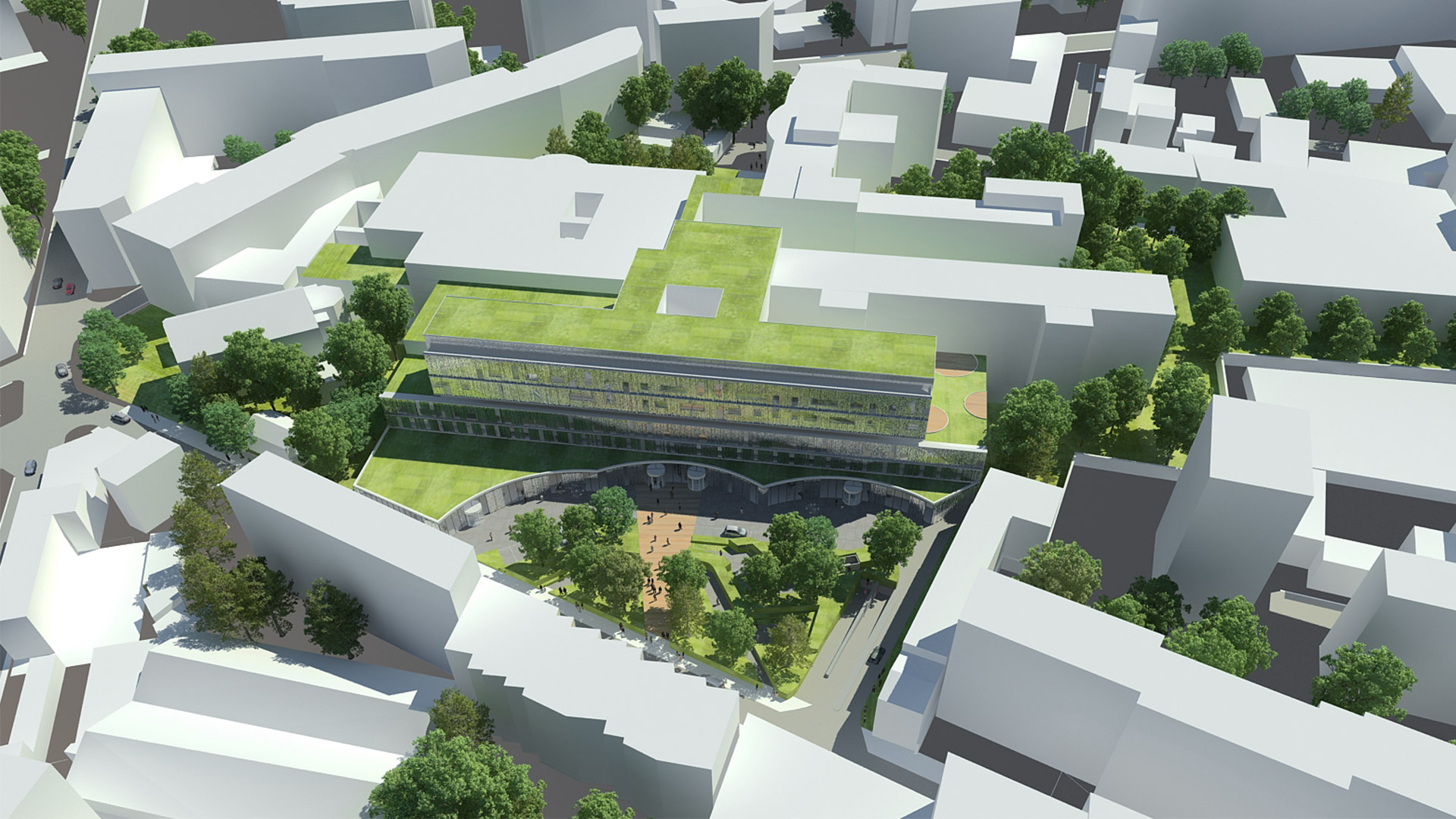 Saint Joseph Hospital, Marseille Pargade Architectes